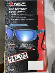Case Of 12 MCR Safety UD120PF Safety Glasses