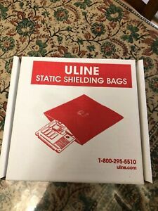Uline 4&#034; x 6&#034; Reclosable Static Shielding Bags, S-6504 , lot of 300