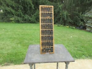 Letterpress Hamilton Wood Furniture Case w/ Furniture ( Complete )  G1