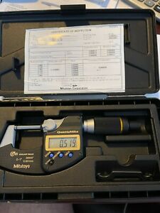 Mitutoyo 29318530 Electronic Digital Micrometer Quantumike Digimatic