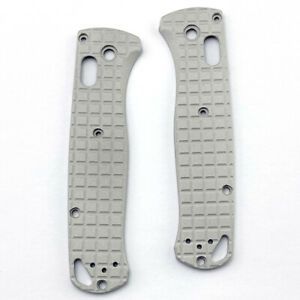 1Pair Aluminum Alloy Non-slip Patches DIY Handle Scales for Benchmade Bugout 535