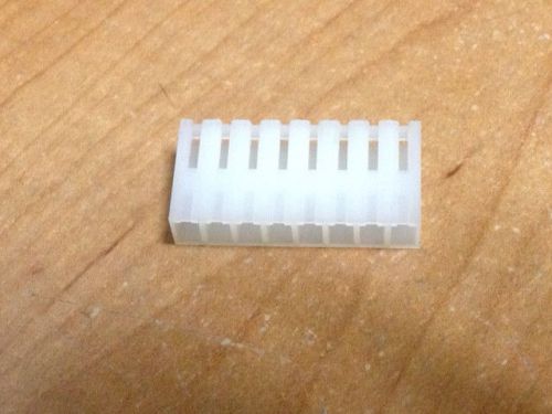 Lot of 10, 8-pin 3.96mm Female Nylon Housings (Pins Not Included) - NEW