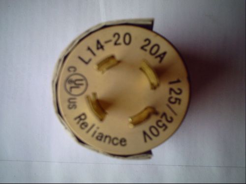 Reliance 20 amp125/250 volt plug