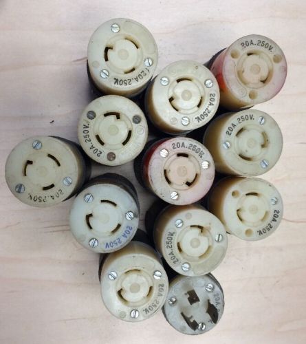 Hubbell Plug Lot Of 12