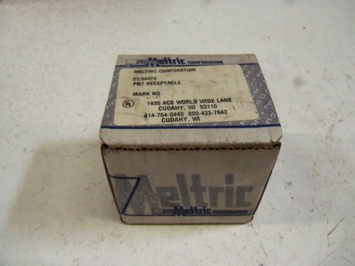 MELTRIC CORPORATION 01-04070 RECEPTACLE *NEW IN BOX*