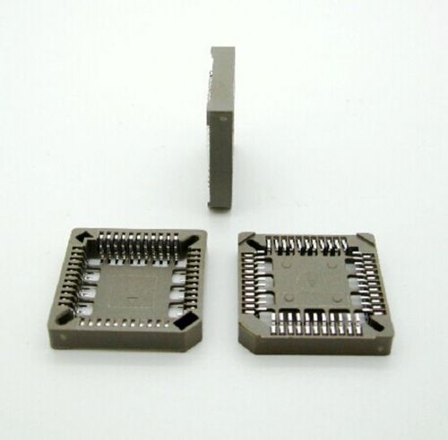 5pcs plcc44 44 pin smt smd ic socket adapter plcc converter for sale