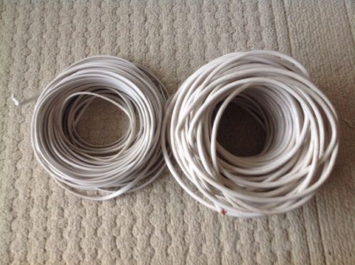 Lot of 2  14 gauge 2 wires with ground 150&#039;+ -14 gauge 3 wires with ground 175&#039;+ for sale