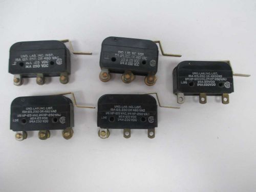 Lot 5 new micro switch bz-2rw88-p5 switching unit d337373 for sale