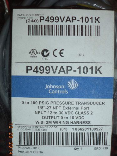 0-100 psi transducer 0-10vdc P499VAP-101K