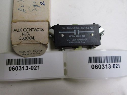 Cutler Hammer Aux Contact C320KAI New In box old stock