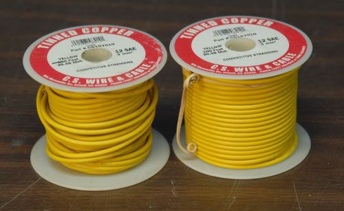 ~150 Feet of CS Wire Cable Tinned Copper 12 Gauge SAE CS107010