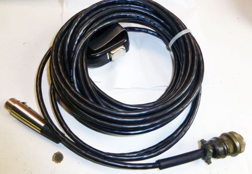 NEW GAI-TRONICS 10416-103 30&#039; Extension Cable 6P GTC/Push to Page Replacement