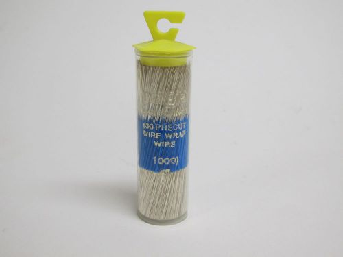 PAGE Wire Wrap 1000 pieces 3.0&#034; Pre Cut Stripped BLUE 30 AWG