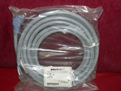 New interlink bt wsm 579-5m cordset right angle 5 pin 5 meter sealed package for sale