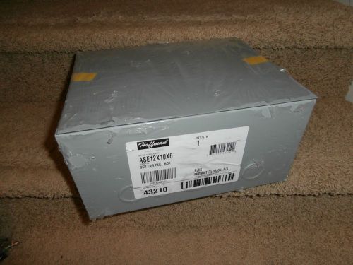 Hoffman Enclosure ASE12X10X6 SCR CVR PULL BOX