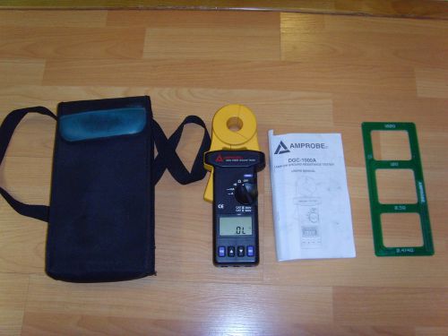 Amprobe dgc-1000a clamp ground resistance tester for sale