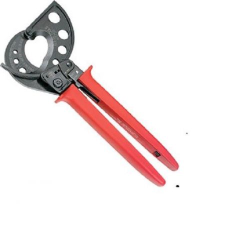 New klein tools 63750 ratcheting cable cutter 750 mcm  tool high quality red for sale