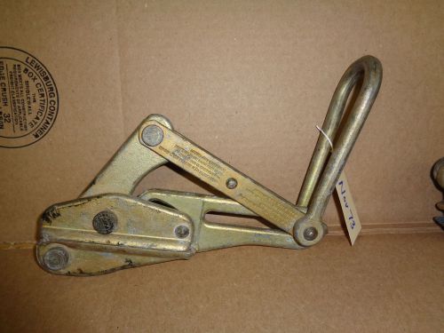 Klein Tools Cable Grip Puller 1656-20 .20 -.40   Max Load 4500 lbs  Nov73