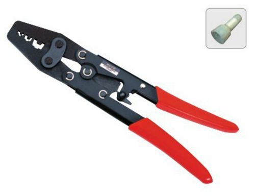 1 x jp insulated closed terminal ratchet crimping plier crimper awg 16-5 for sale