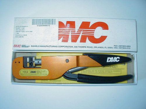 NEW Daniels DMC HX4 M22520/5-01 Crimper Tool with Y501 Die  FREE SHIPPING