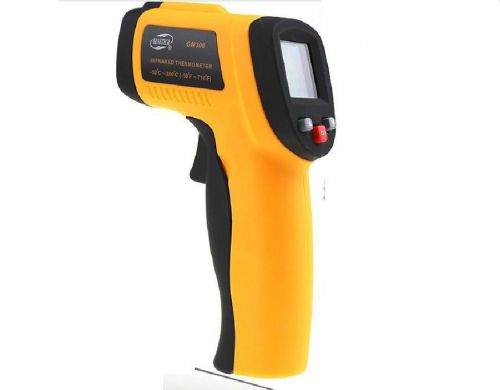 Gm300 handheld ir laser infrared digital temperature gun thermometer 155mm long for sale