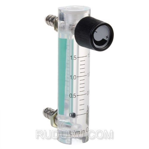 0.1-1.5l oxygen air flow meter gas flow meter with copper connector for sale