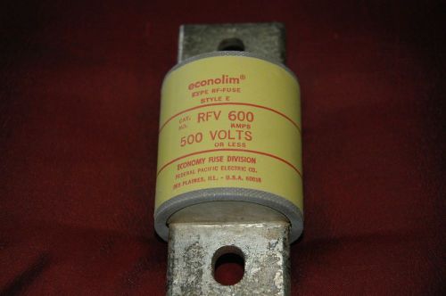 Have one to sell? Sell now Reliance Semiconductor Fuse RFV 600 RFV600 RFV-600