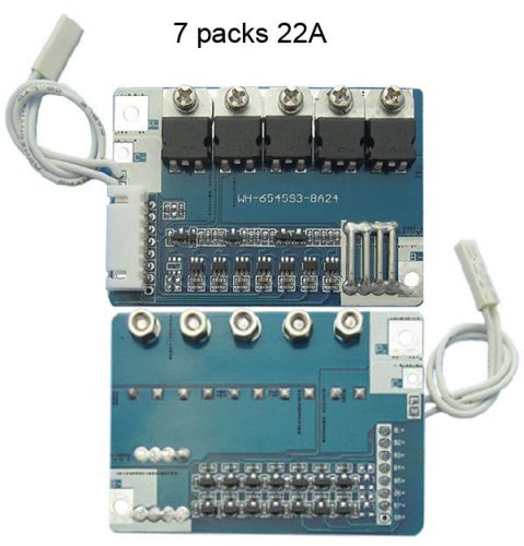 Protection Board For 7 Packs 25.9V Li-ion Li Battery Max 22A Seiko IC ST MOS