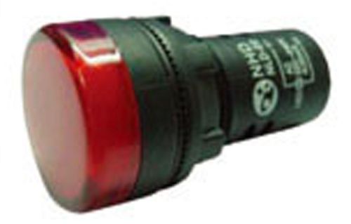 Nhd nld30-r (red) pilot lamp flush head for sale