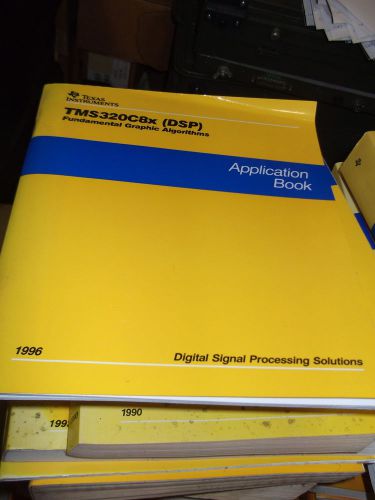 TI Databook TMS320C8x DSP APPLICATIONS 1996 FAMILY