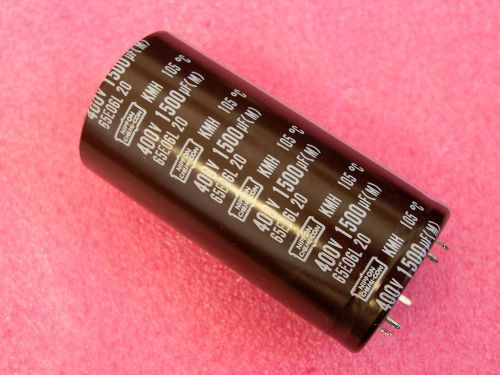 1500uf 400 vdc 1500 uf   nippon electrolytic capacitors lot of 8 caps for sale