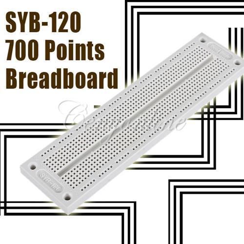 New Mini PCB Breadboard Protoboard 700 Tie Points Solderless Bread Board