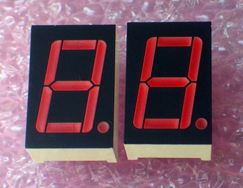 7 segment display red 0.56&#034; common anode (+) ca - 4pcs for sale