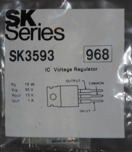 SK3593 NTE968 equiv QTY:3
