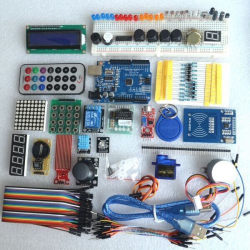 Uno r3 kit upgraded version of the starter kit the rfid learn suite lcd 1602 for sale