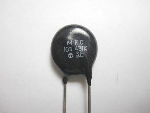 MOV, Metal Oxide Varistor 430 Volt 10 Amp MFC10D431K (QTY 10 ea)K1