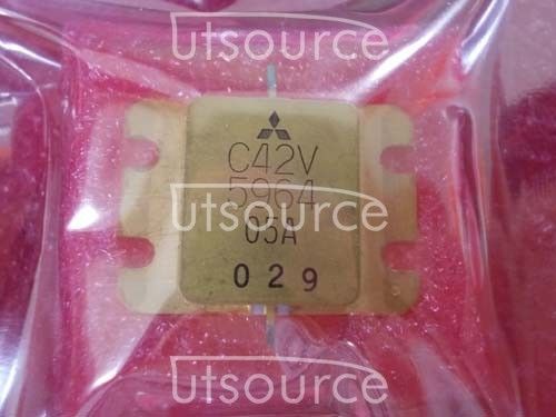 1PCS MGFC42V5964 Manu:MITSUBIS  Encapsulation:RF transistor,5.9 - 6.4GHz BAND