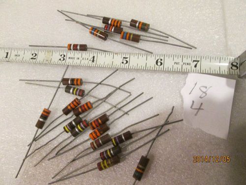 1 Watt Carbon Composite Resistor lot    (18-4)