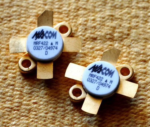 MRF422  MACOM Transistor Pair NOS (Motorola?)