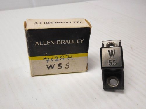 New allen bradley ab thermal overload heater w55 for sale