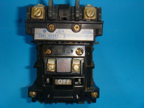 New, allen bradley, lighting contactor, 500l-aod92 15/20 a, new no box for sale