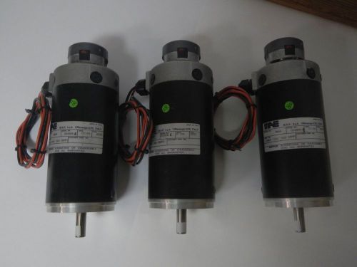 Mae brushed dc servo motors with encoders...3 complete units for sale