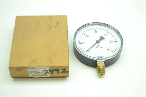 New wika 4255993 0-60psi 4in face 1/4in npt pressure gauge d403272 for sale