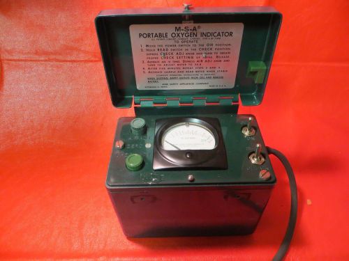 Minor us navy portable oxygen indicator for sale