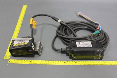 Keyence laser positioning sensor &amp; amplifier il-065 &amp; il-1000  (s19-t-34d) for sale