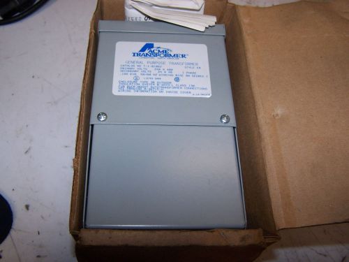New acme primary 240 x 480 volt secondary 24 x 48 1 phase 100 va t-1-81062 for sale