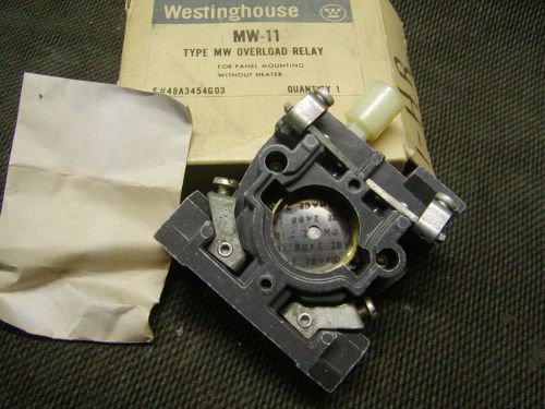 NEW Westinghouse Type MW Overload Relay MW-11