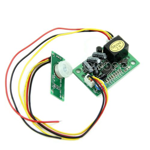 Hot high sensitivity pir sensor module with relay control sensor module dc 12v for sale