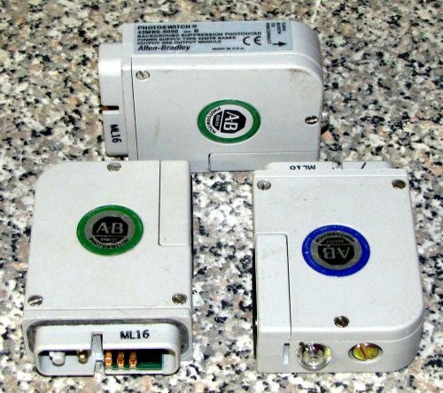 THREE ALLEN BRADLEY PHOTOSWITCH- 42MBS 42DBS