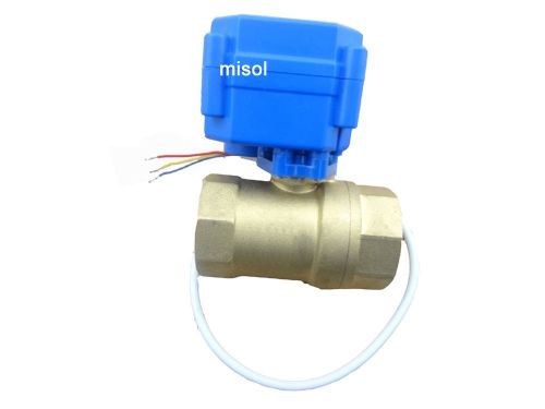 motorized ball valve brass,G1/2” DN15,2 way,CR02,electrical valve